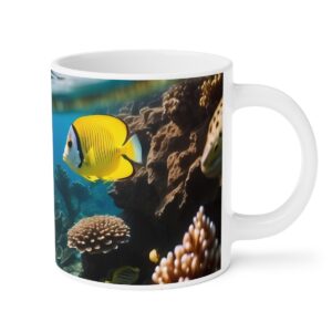 Marine Marvels Ocean Fish Ceramic Mug (11oz, 15oz, 20oz)